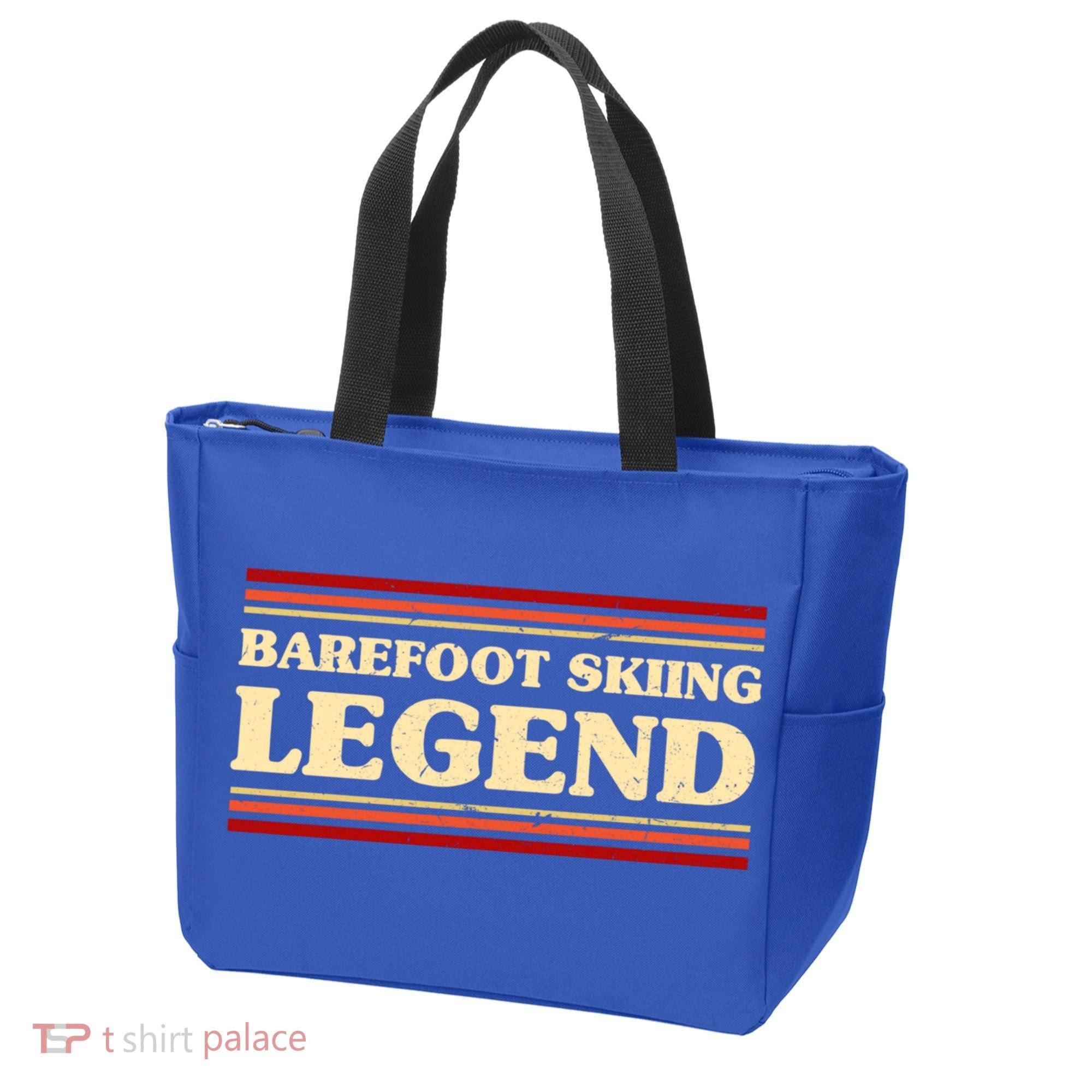 Barefoot Skiing Legend Barefooting Adventure Sports Gift Tote Bag