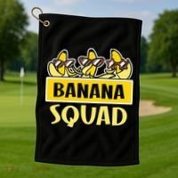 Banana Squad LetS Go Bananas Golf Towel thumb 1