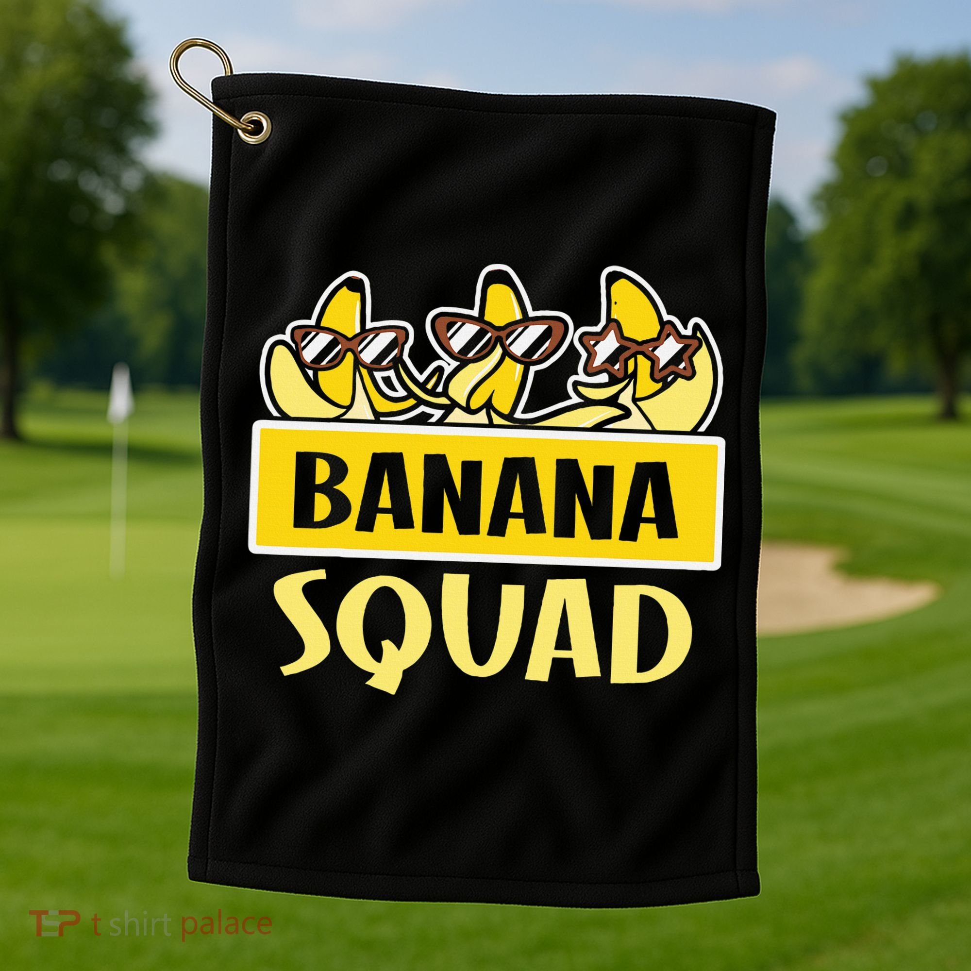 Banana Squad LetS Go Bananas Golf Towel