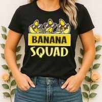 Banana Squad LetS Go Bananas Women's T-Shirt thumb 2