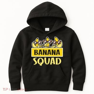 Banana Squad LetS Go Bananas Kids Hoodie