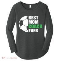 Best Soccer Mom Coach Ever Mother Soccer Mom Coach Gift Women's Perfect Tri Tunic Long Sleeve Shirt thumb 0