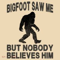 Bigfoot Saw Me But Nobody Believes Him Women's Tank Top thumb 2