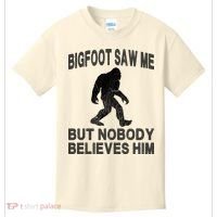 Bigfoot Saw Me But Nobody Believes Him Kids T-Shirt thumb 0