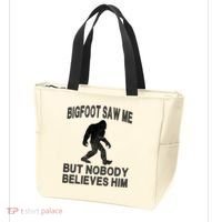 Bigfoot Saw Me But Nobody Believes Him Tote Bag thumb 3