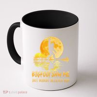 Bigfoot Saw Me But Nobody Believes Him Halloween Bigfoot Coffee Mug thumb 0