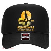 Bigfoot Saw Me But Nobody Believes Him Halloween Bigfoot Hat thumb 0