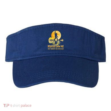 Bigfoot Saw Me But Nobody Believes Him Halloween Bigfoot Visor