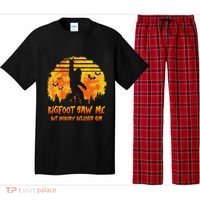 Bigfoot Saw Me But Nobody Believes Him Sasquatch Believer Pajama Set thumb 0