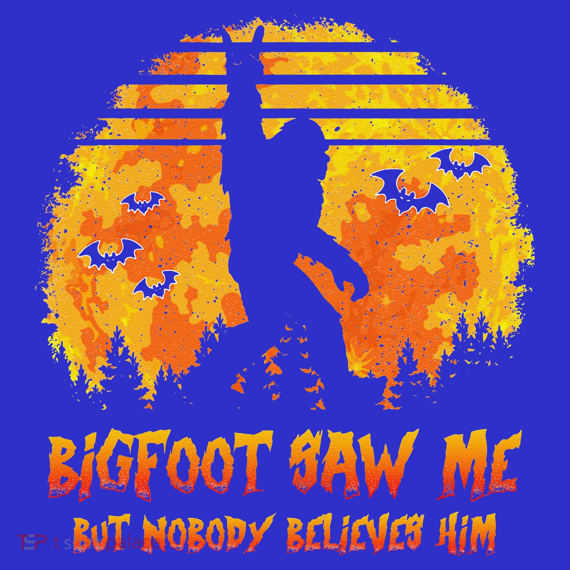 Bigfoot Saw Me But Nobody Believes Him Sasquatch Believer Hoodie