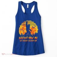 Bigfoot Saw Me But Nobody Believes Him Sasquatch Believer Women's Tank Top thumb 0