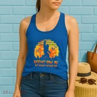 Bigfoot Saw Me But Nobody Believes Him Sasquatch Believer Women's Tank Top thumb 2