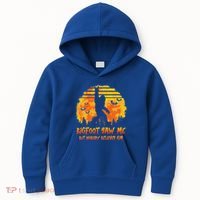 Bigfoot Saw Me But Nobody Believes Him Sasquatch Believer Kids Hoodie thumb 0