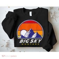 Big Sky Montana USA Ski Resort 1980s Retro Collection Sweatshirt thumb 2