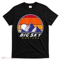 Big Sky Montana USA Ski Resort 1980s Retro Collection T-Shirt thumb 0