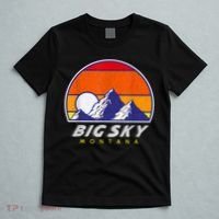 Big Sky Montana USA Ski Resort 1980s Retro Collection T-Shirt thumb 5