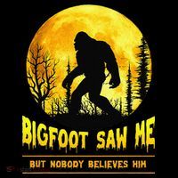 Bigfoot Saw Me Nobody Believes Him Funny Halloween Costume Coffee Mug thumb 5