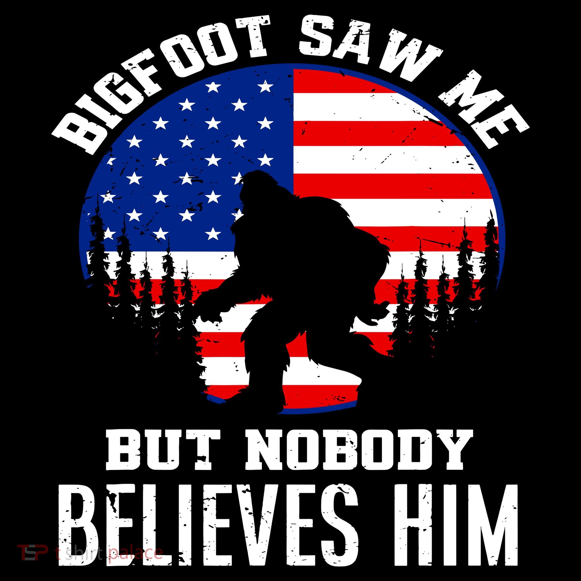 Bigfoot Saw Me But Nobody Believes Him Funny Bigfoot Coffee Mug