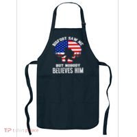 Bigfoot Saw Me But Nobody Believes Him Funny Bigfoot Apron thumb 0