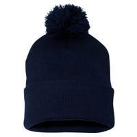Bigfoot Saw Me But Nobody Believes Him Funny Bigfoot Pom Pom 12in Knit Beanie thumb 1