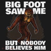 Bigfoot Saw Me But Nobody Believes Him Hoodie thumb 2