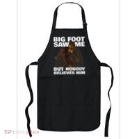 Bigfoot Saw Me But Nobody Believes Him Apron thumb 0