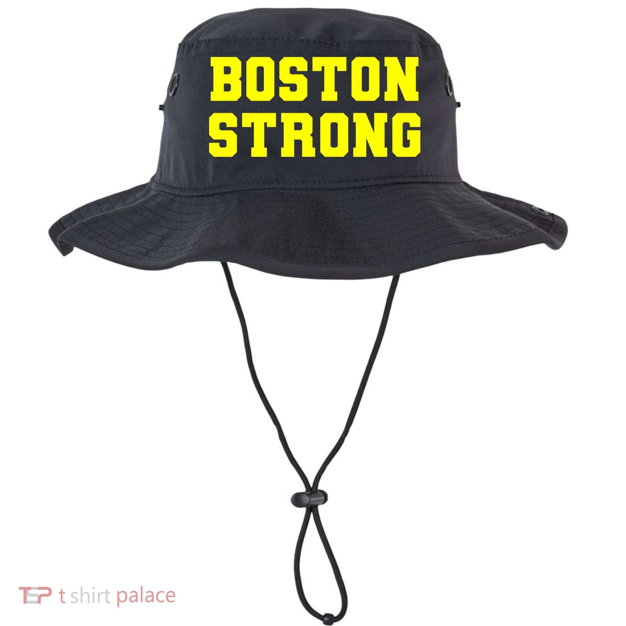 Boston Strong Marathon Running Bucket Hat
