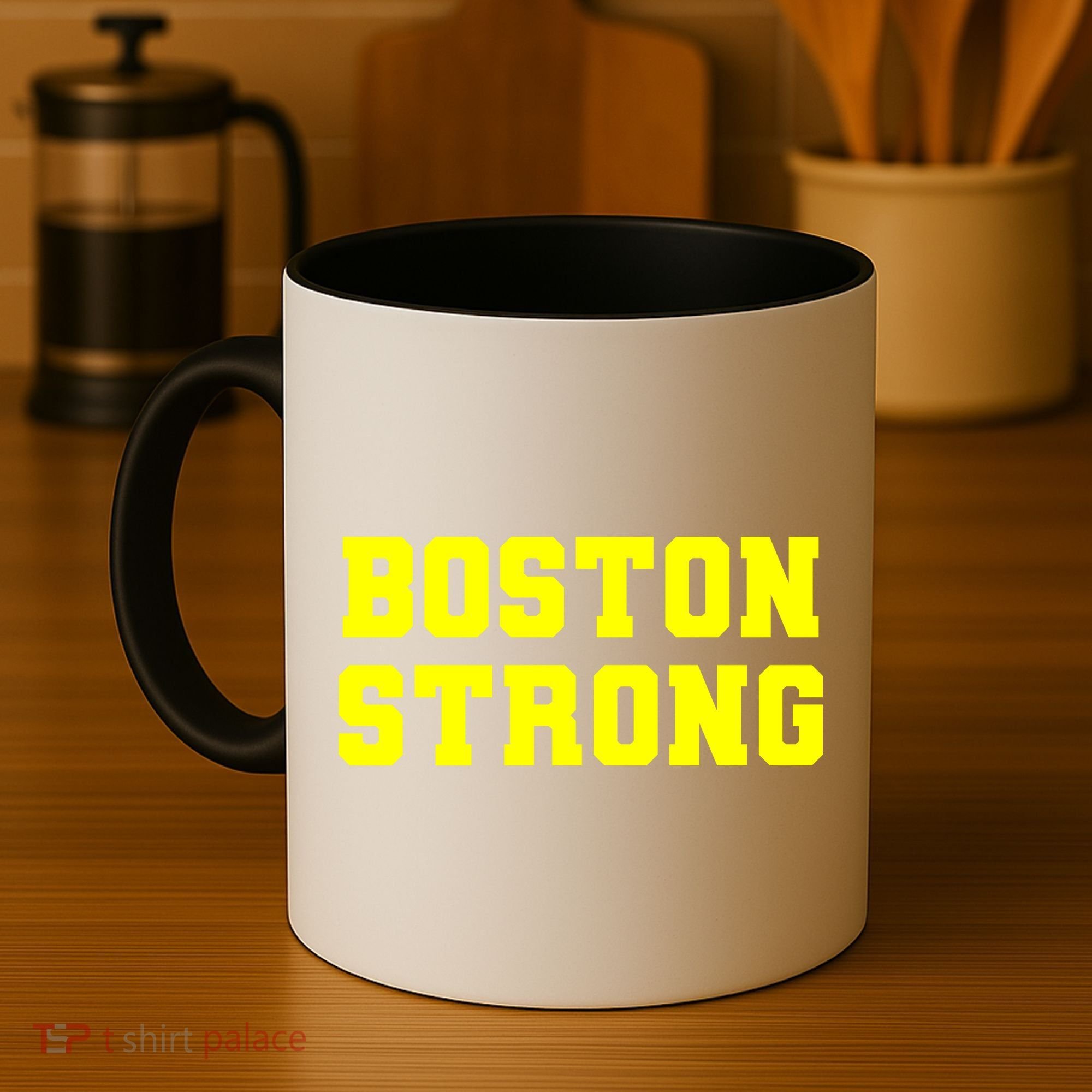 Boston Strong Marathon Running Coffee Mug