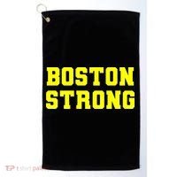 Boston Strong Marathon Running Golf Towel thumb 0