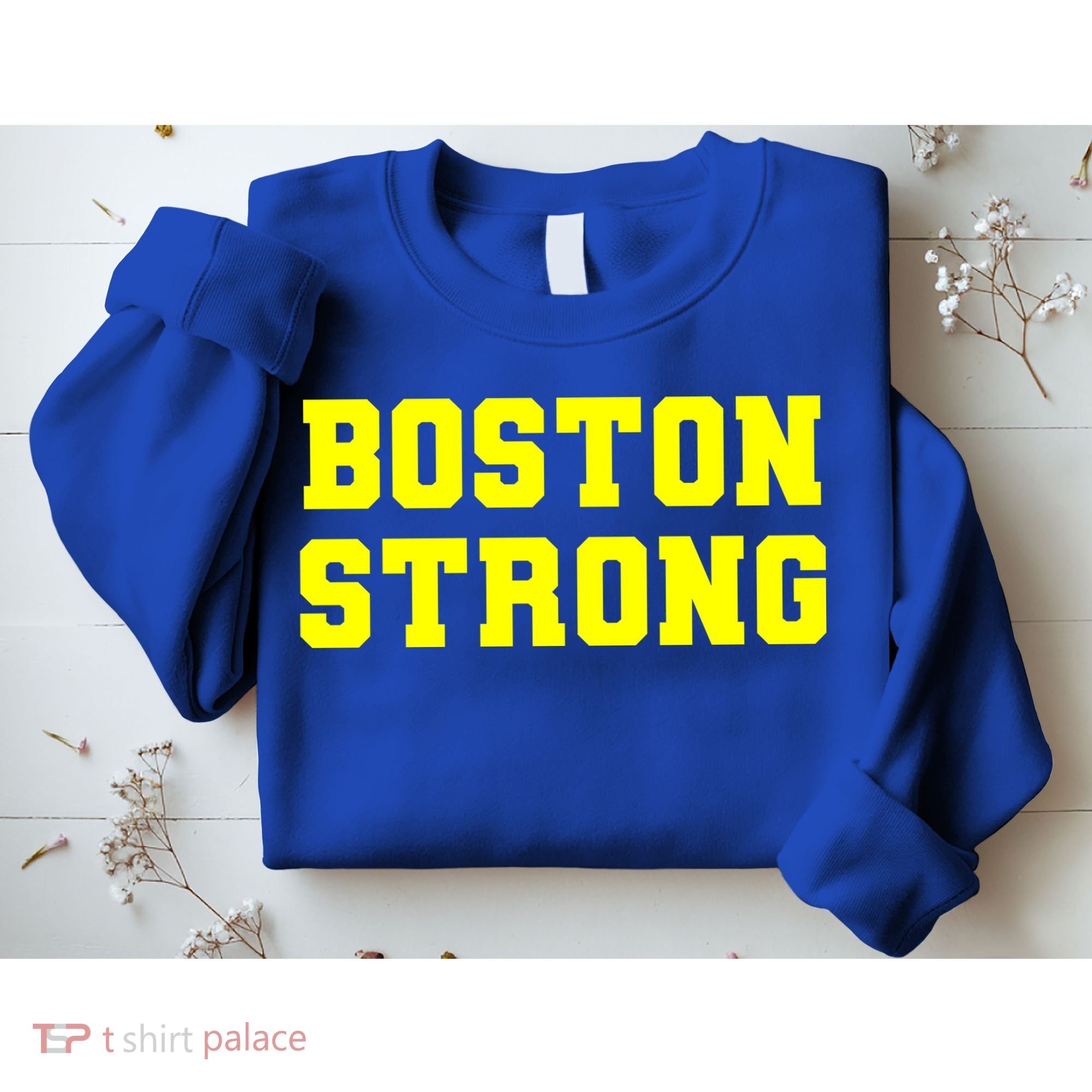 Boston Strong Marathon Running Sweatshirt
