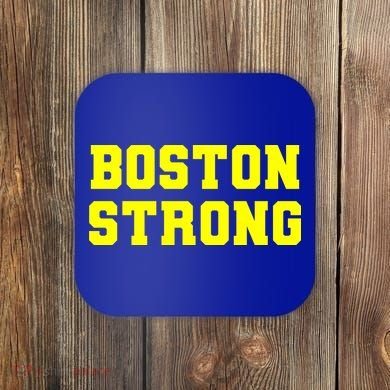 Boston Strong Marathon Running Coaster