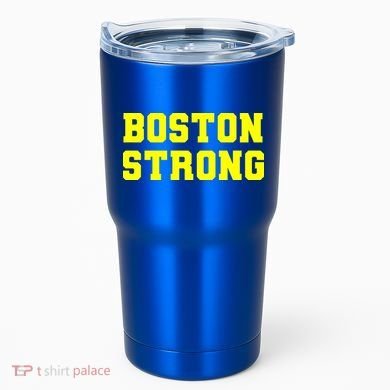 Boston Strong Marathon Running Tumbler