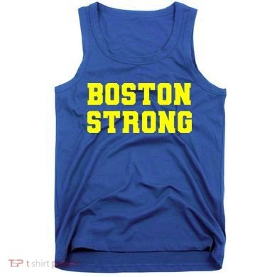 Boston Strong Marathon Running Tank Top
