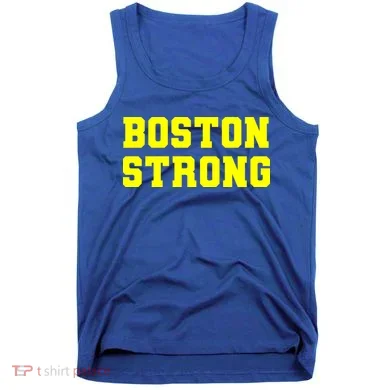 Boston Strong Marathon Running Tank Top