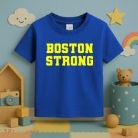 Boston Strong Marathon Running Toddler T-Shirt thumb 3