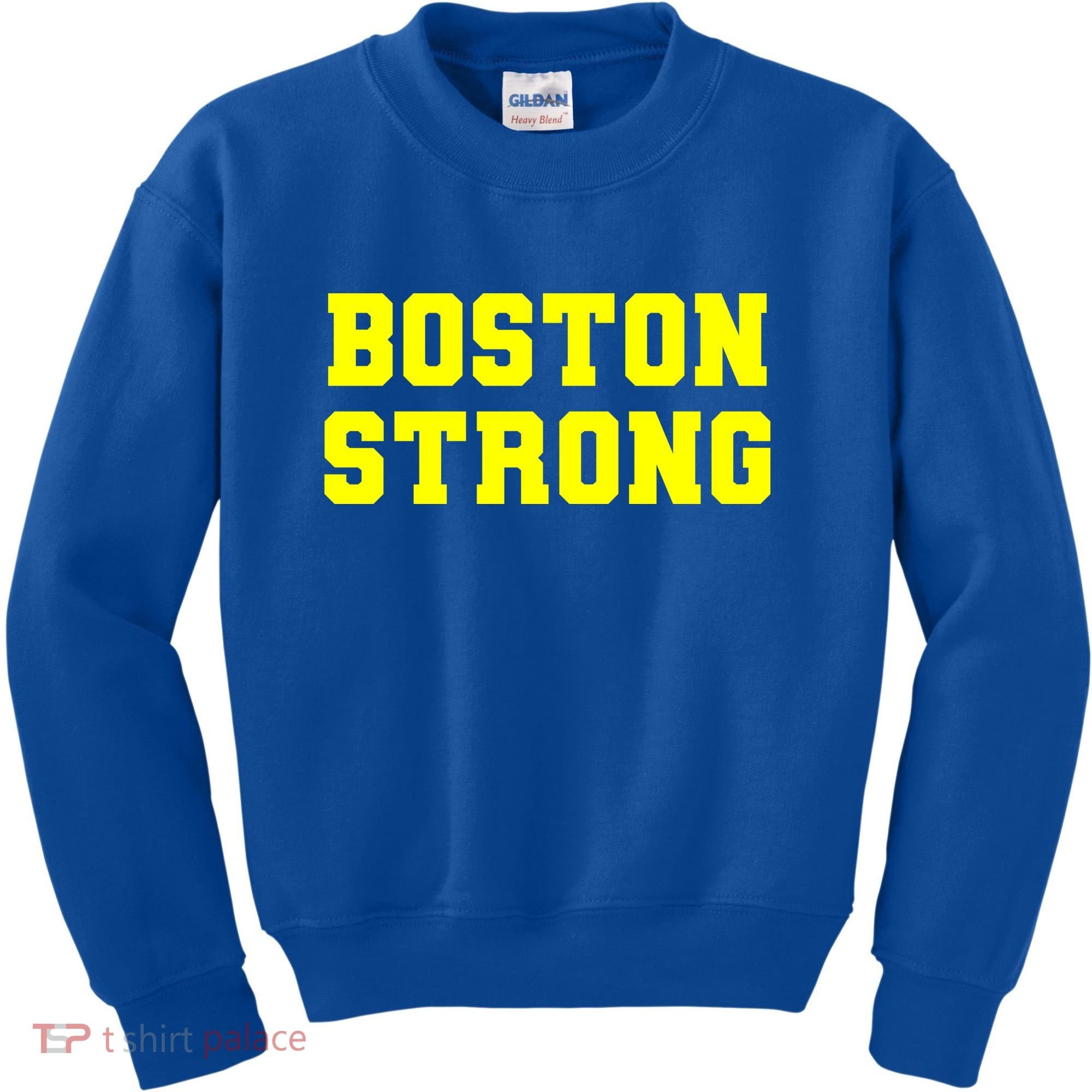 Boston Strong Marathon Running Kids Sweatshirt
