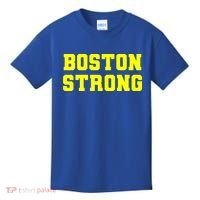 Boston Strong Marathon Running Kids T-Shirt thumb 0