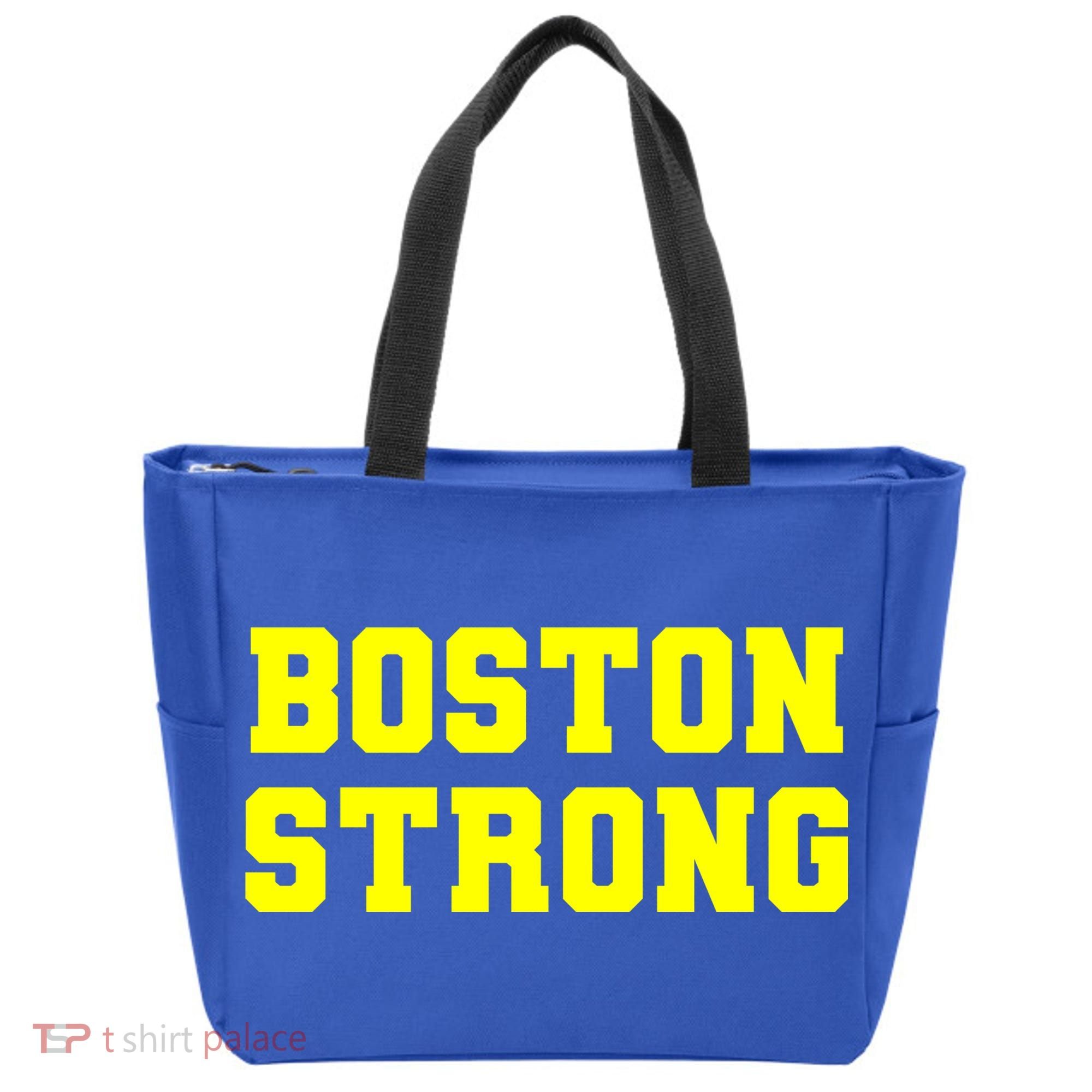 Boston Strong Marathon Running Tote Bag