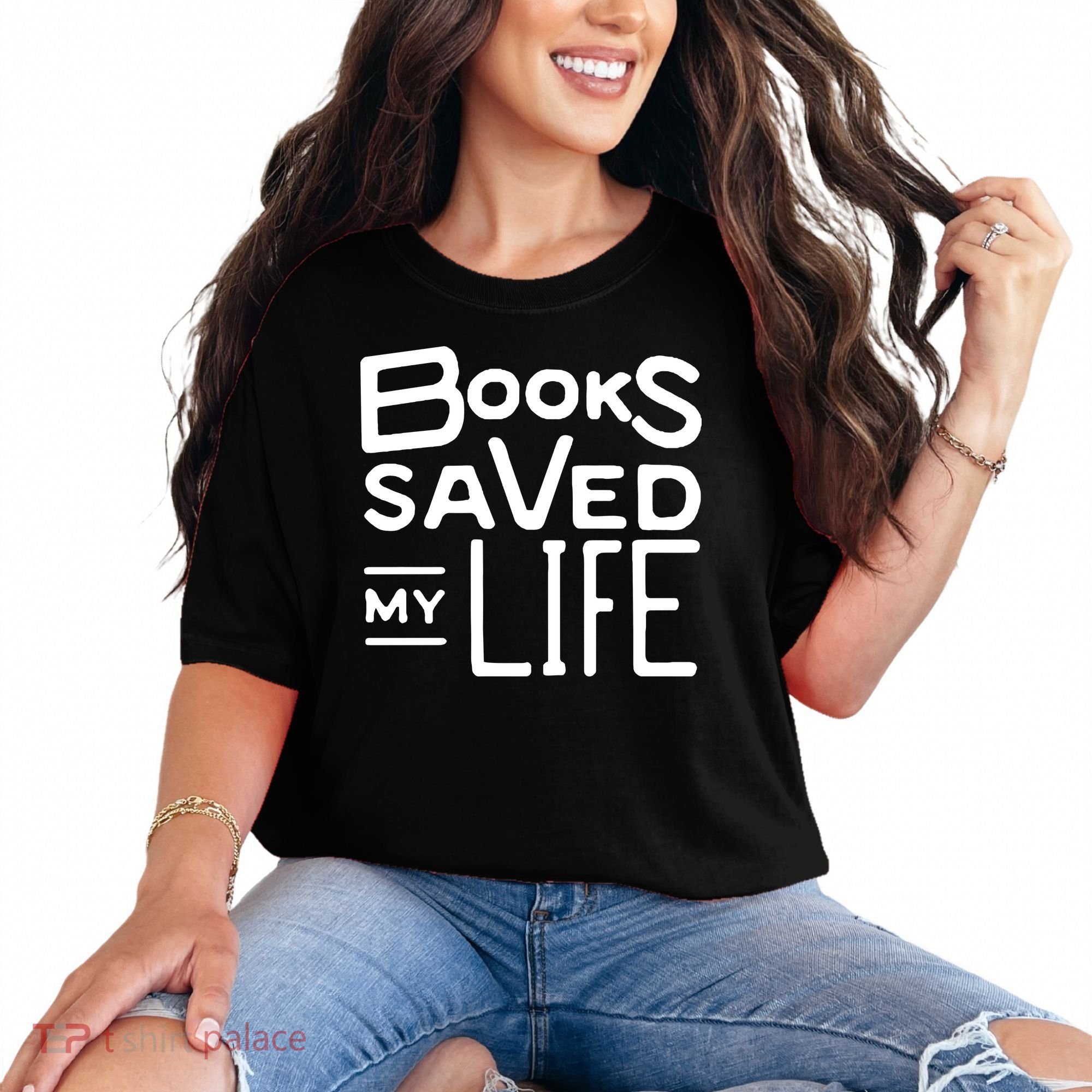 Books Saved My Life Comfort Colors T-Shirt