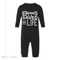 Books Saved My Life Infant Fleece One Piece thumb 0