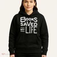 Books Saved My Life Hoodie thumb 5