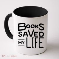 Books Saved My Life Coffee Mug thumb 0