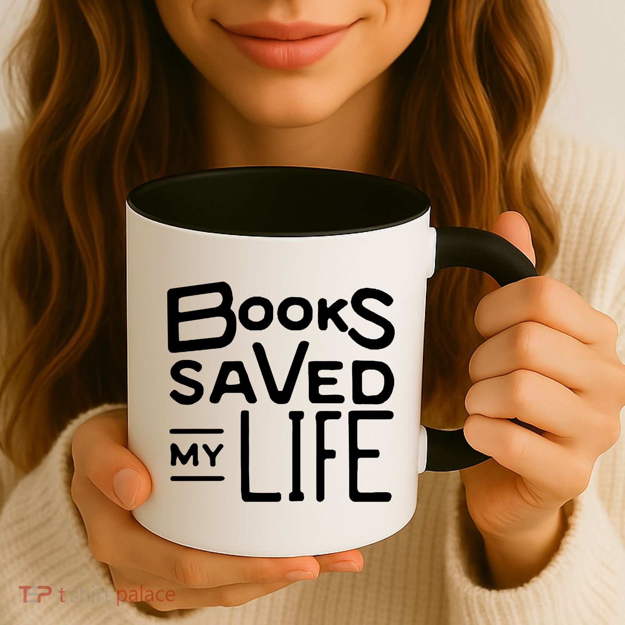 Books Saved My Life Coffee Mug