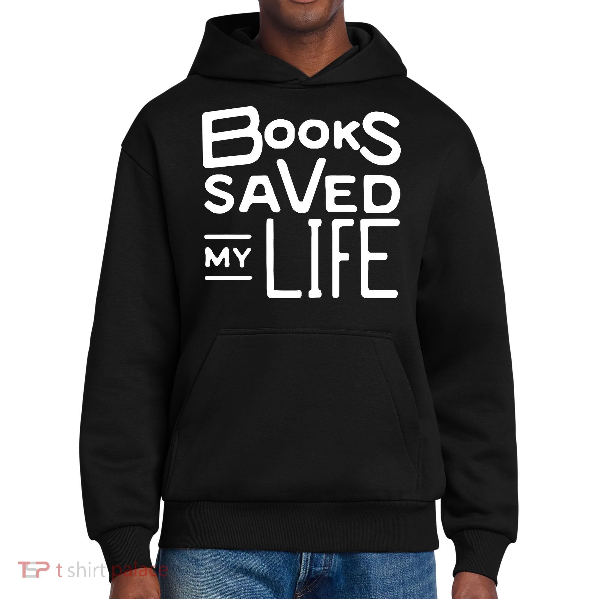 Books Saved My Life District V.I.T. Heavyweight Hoodie