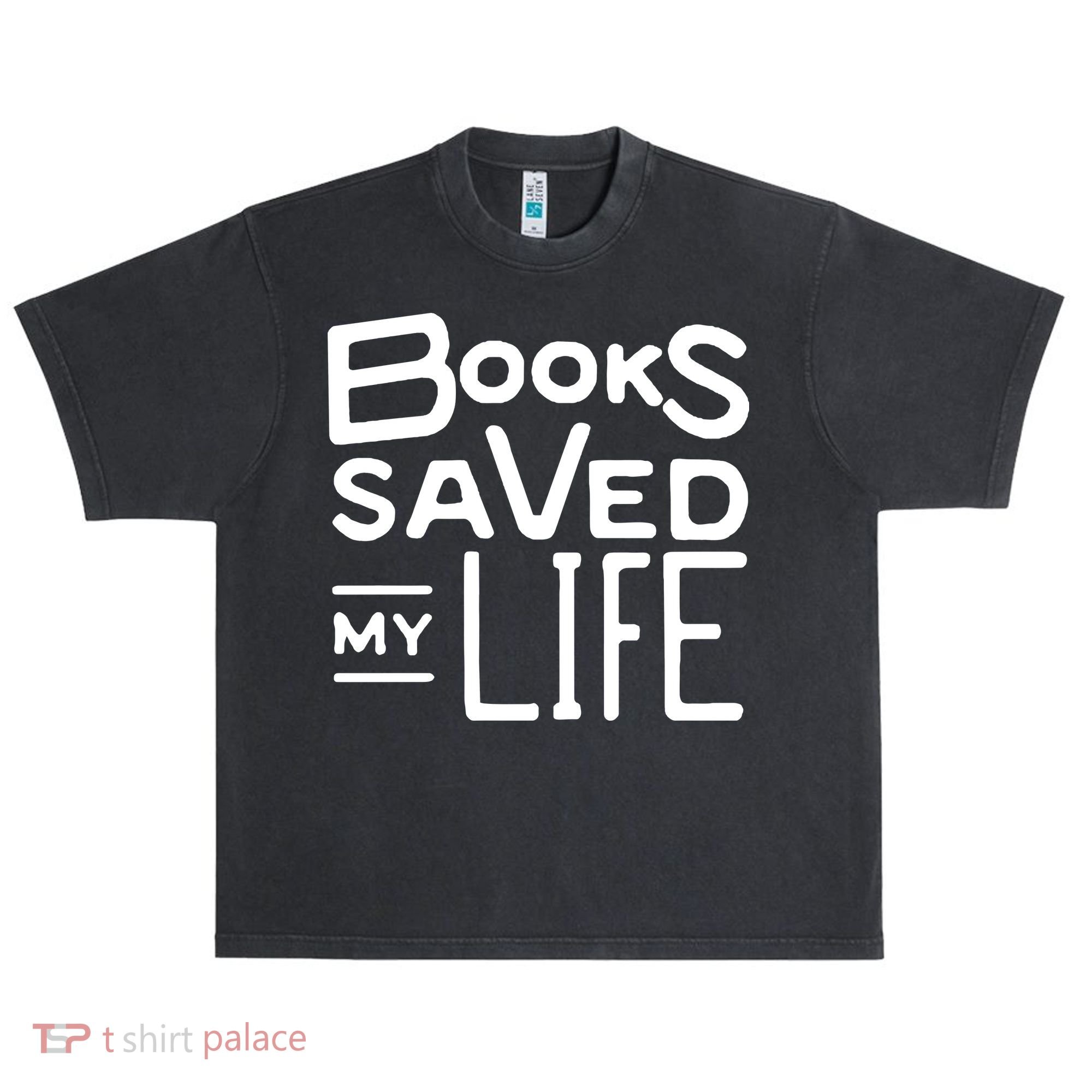 Books Saved My Life Urban Oversized Heavyweight T-Shirt