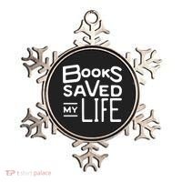 Books Saved My Life Ornament thumb 0