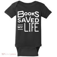 Books Saved My Life Baby Bodysuit thumb 0