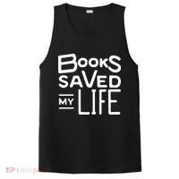 Books Saved My Life PosiCharge Competitor Tank thumb 0