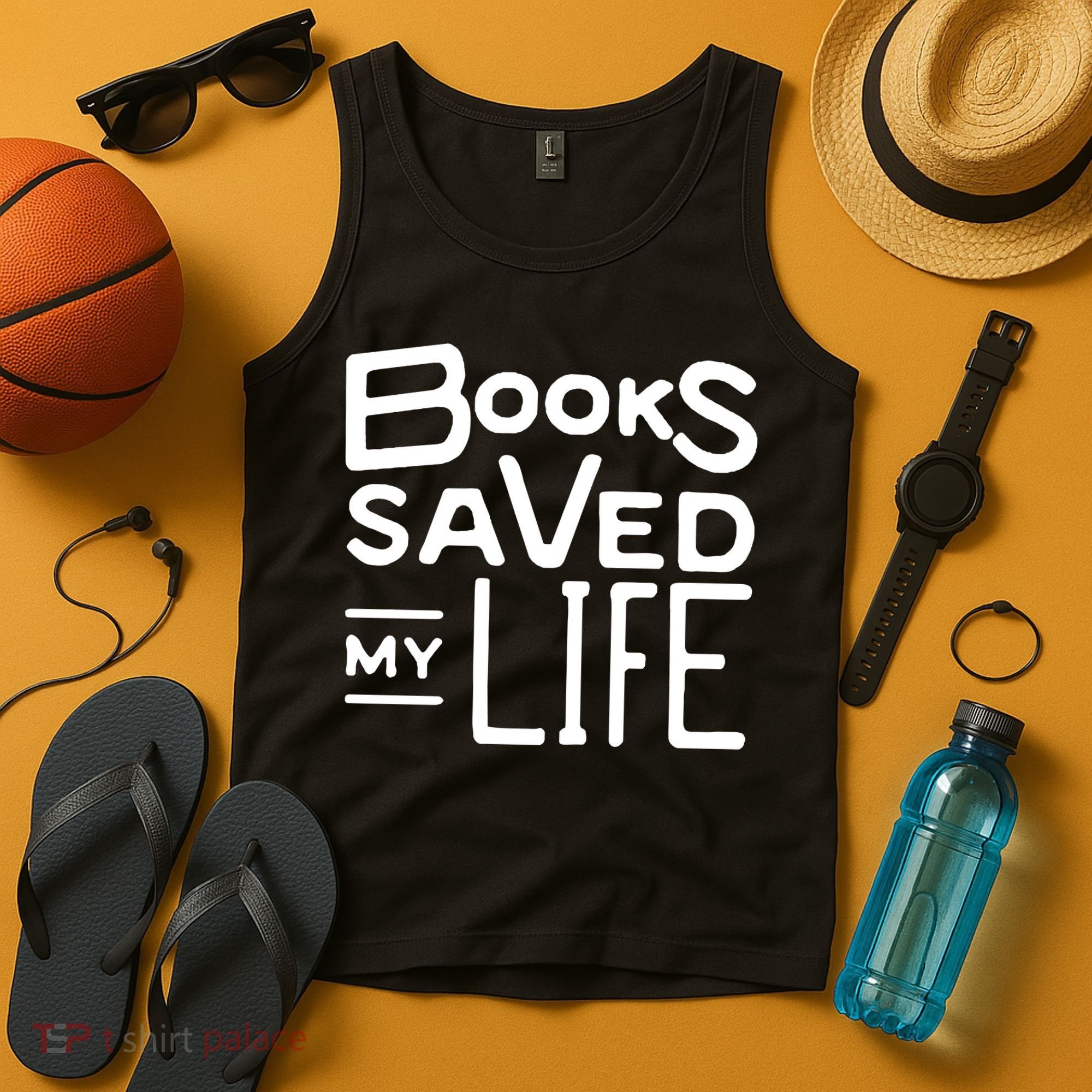 Books Saved My Life Tank Top