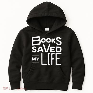 Books Saved My Life Kids Hoodie